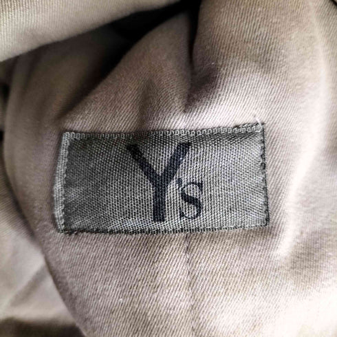 ワイズ Ys 初期タグ 中綿ノーカラージャケット レディース