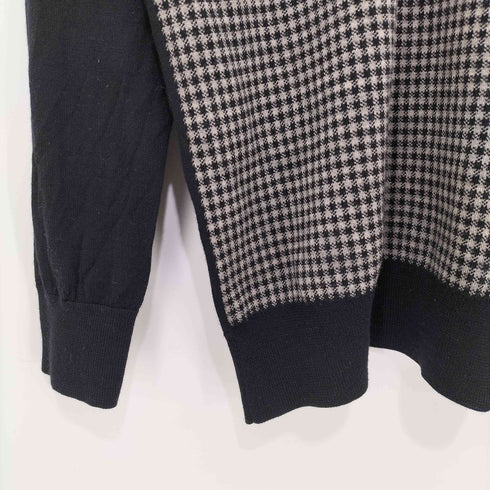 ポールスミス Paul Smith ギンガムチェック Vネック ウールニット メンズ JPN:L