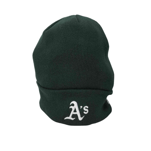 ニューエラ NEW ERA A's刺繍 ニット帽 メンズ