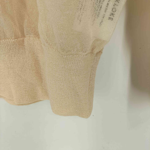クローク KLOKE Aurum Sheer Sweater シアーニットカットソー レディース import:XS