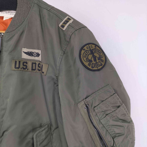 デニムアンドサプライ ラルフローレン DENIM & SUPPLY RALPH LAUREN ワッペン MA-1 メンズ JPN:S
