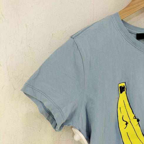 ディーゼル DIESEL OHARA HALE バナナプリント クルーネックTシャツ メンズ