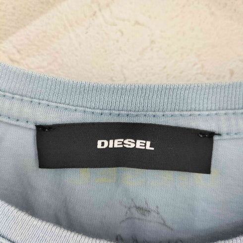 ディーゼル DIESEL OHARA HALE バナナプリント クルーネックTシャツ メンズ