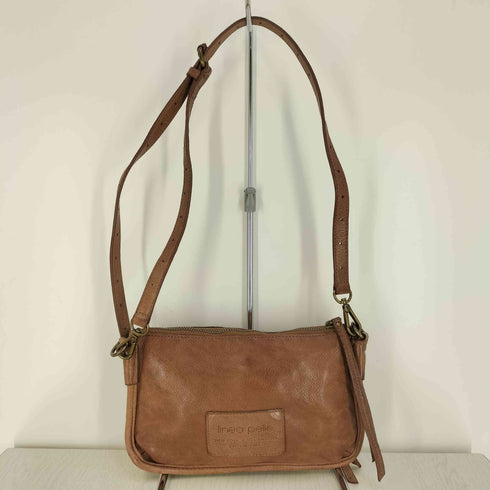 LINEA PELLE レザー ショルダーバッグ レディース