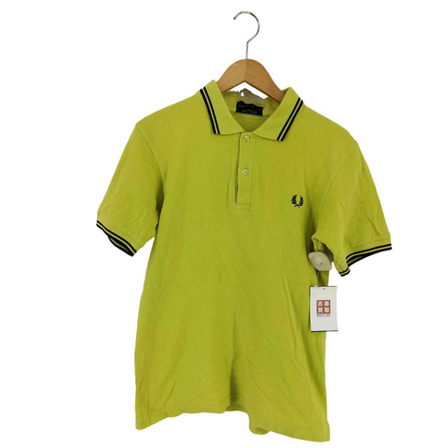 フレッドペリー FRED PERRY MADE IN ENGLAND フロントロゴ刺繍 ポロシャツ レディース EUR:38