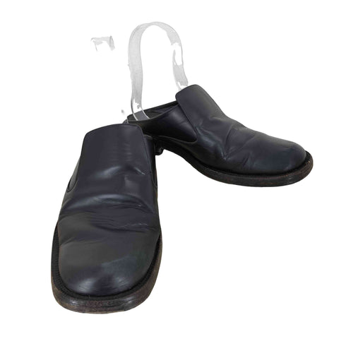 バレンシアガ BALENCIAGA MADE IN ITALY レザースリッポン メンズ EUR:41