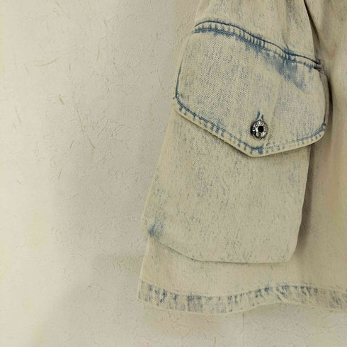 ディーゼル DIESEL バックジップ ベルト付き デニムスカート レディース US:24