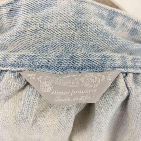 ディーゼル DIESEL バックジップ ベルト付き デニムスカート レディース US:24