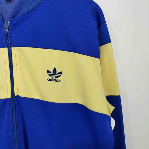 アディダス adidas 70-80s MADE IN HONG KONG 香港製 ロゴ刺繍 トラックジャケット メンズ