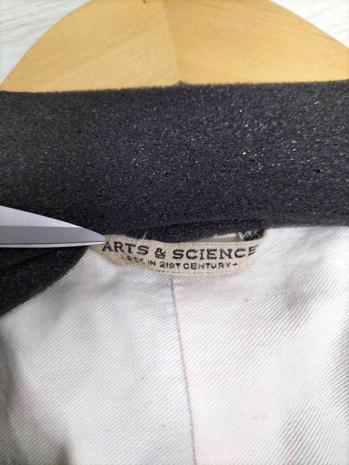 アーツアンドサイエンス ARTS&SCIENCE 比翼ステンカラーコート メンズ JPN:3