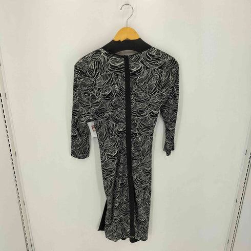 スポーツマックス SPORTMAX フロントプリーツ 総柄ワンピース レディース JPN:M