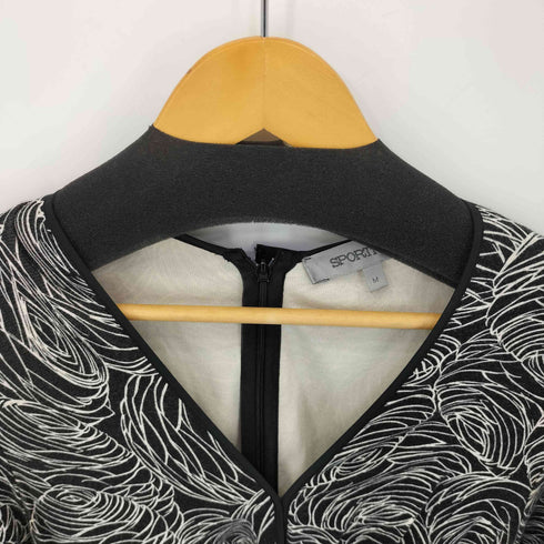 スポーツマックス SPORTMAX フロントプリーツ 総柄ワンピース レディース JPN:M