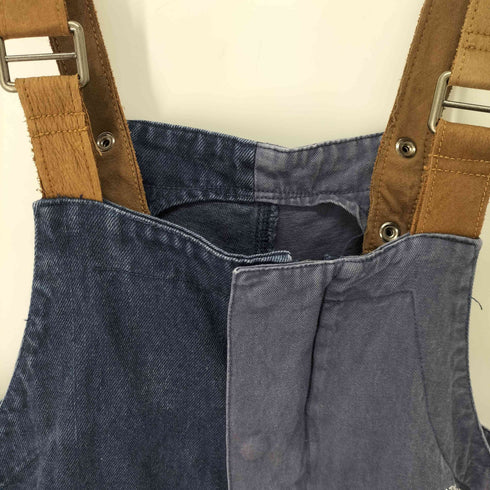Karaku コンビデザインデッキオーバーオール メンズ M