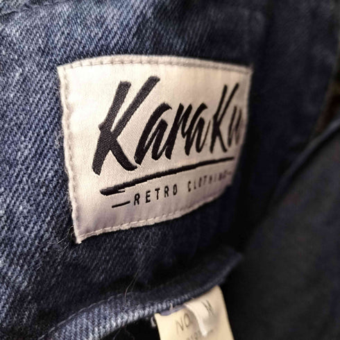 Karaku コンビデザインデッキオーバーオール メンズ M