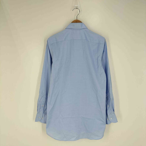 ユナイテッドアローズグリーンレーベルリラクシング UNITED ARROWS green label relaxing コットン ヘリンボーン ショートワイドカラー ドレスシャツ メンズ 40