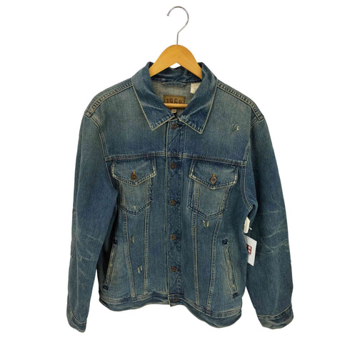 ギャップ Gap 00S USA製 ダメージ加工 デニムジャケット メンズ M