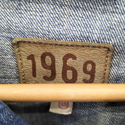 ギャップ Gap 00S USA製 ダメージ加工 デニムジャケット メンズ M