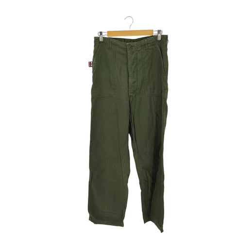 ユーエスアーミー U.S. ARMY 60S~70S ボタンフライ コットンサテンベイカーパンツ メンズ
