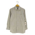 ユナイテッドアローズグリーンレーベルリラクシング UNITED ARROWS green label relaxing コットン ナローストライプ スリム ショートワイドカラー ドレスシャツ メンズ 40