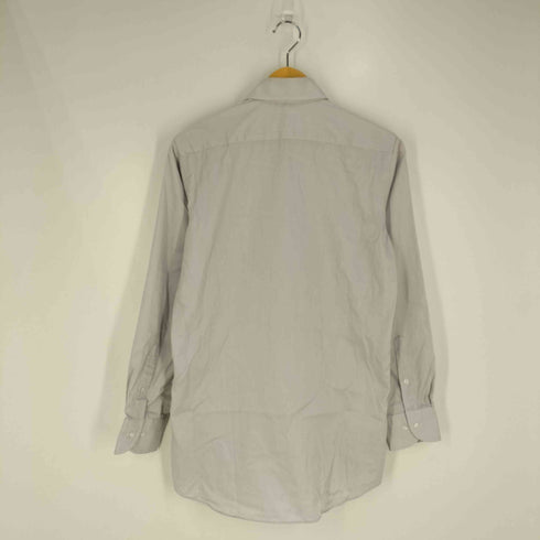 ユナイテッドアローズグリーンレーベルリラクシング UNITED ARROWS green label relaxing コットン ナローストライプ スリム ショートワイドカラー ドレスシャツ メンズ 40