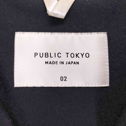 パブリックトウキョウ PUBLIC TOKYO ジャージビッグバンドカラーシャツ メンズ JPN:2