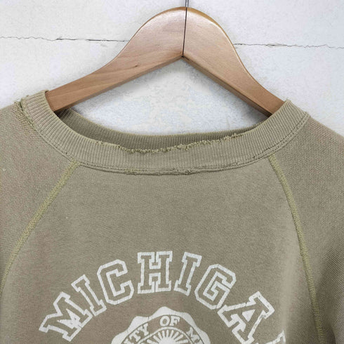 50S 脇下ガゼット MICHIGAN 3段ラバープリント スウェット メンズ