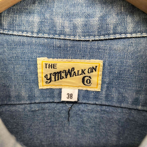 Y.M.WALK ON デニムボタンダウンシャツ メンズ US:38