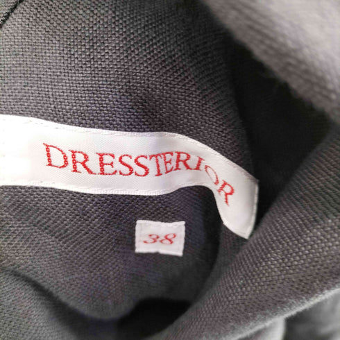 ドレステリア DRESSTERIOR 背抜き リネンダブルジャケット レディース JPN:38