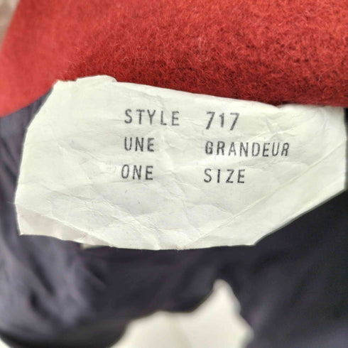 ウール混フーデッドポンチョ メンズ ONE SIZE