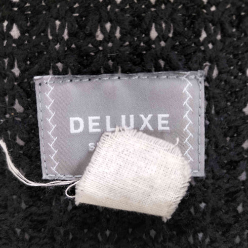 デラックス DELUXE ワッフルカーディガン メンズ JPN:M