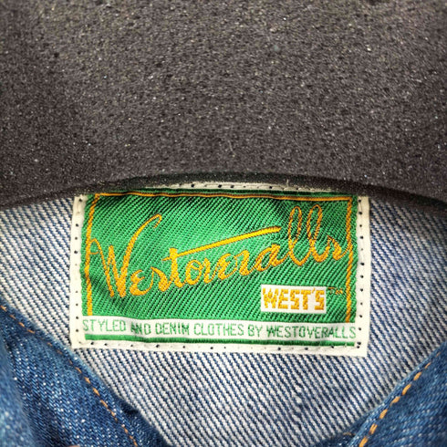 ウエストオーバーオールズ WESTOVERALLS 857B TRACKER JACKET デニムジャケット メンズ FREE