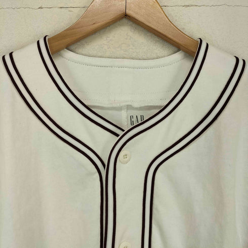ギャップ Gap ロゴ刺繍ベースボールシャツ メンズ JPN:XL