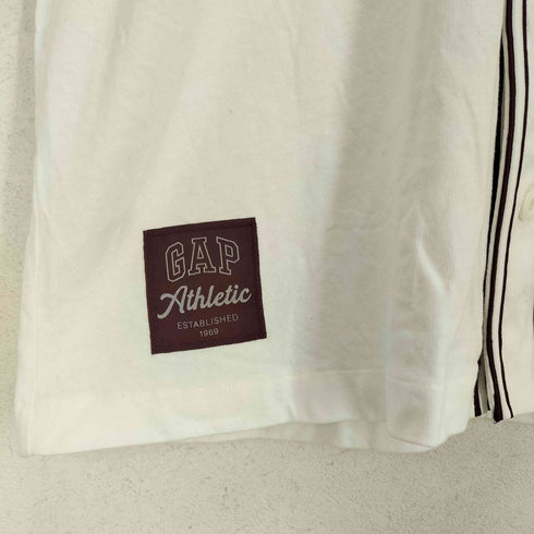 ギャップ Gap ロゴ刺繍ベースボールシャツ メンズ JPN:XL