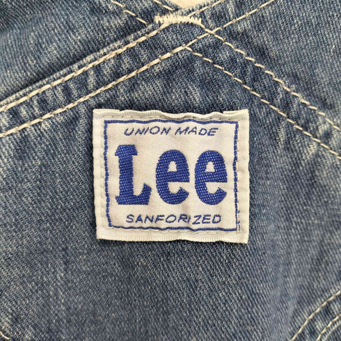 リー Lee デニムオーバーオール レディース M