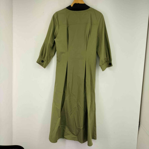 ザラ ZARA ノーカラーボタンワンピース レディース JPN:M