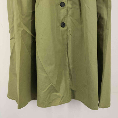 ザラ ZARA ノーカラーボタンワンピース レディース JPN:M