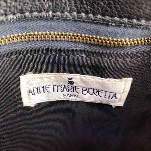 ANNE MARIE BERETTA レザーショルダーバッグ レディース