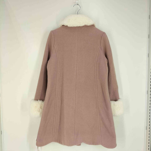 アンクルージュ Ank Rouge フェイクファー リボンデザイン コート レディース JPN:M
