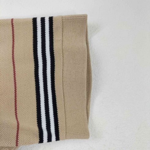 バーバリーロンドン BURBERRY LONDON ボーダーポロシャツ レディース L