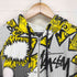ステューシー Stussy 00S pop総柄ジップアップパーカー メンズ JPN:M