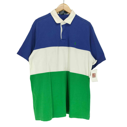 ポロバイラルフローレン Polo by RALPH LAUREN 太ボーダーラガーシャツ メンズ JPN:L