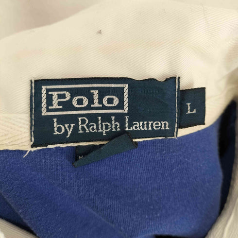 ポロバイラルフローレン Polo by RALPH LAUREN 太ボーダーラガーシャツ メンズ JPN:L