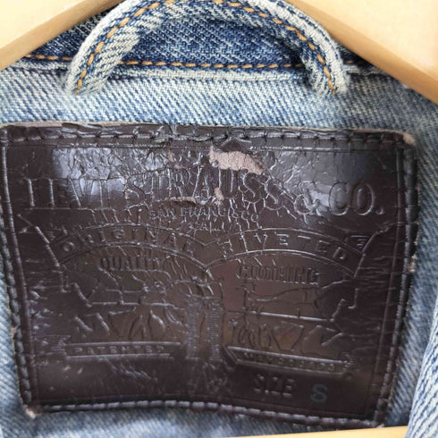リーバイス Levis 2nd デニムジャケット フィリピン製 メンズ JPN:S