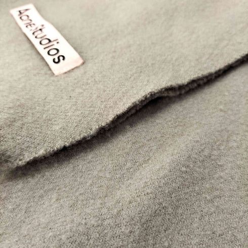 アクネストゥディオズ ACNE STUDIOS イタリア製 フリンジ ウール マフラー メンズ 200 X 45 cm