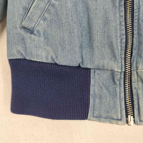 ステューシー Stussy MADE ME 裏地キルティングデニムジップブルゾン レディース JPN:S