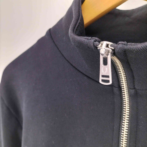 フレッドペリー FRED PERRY Half Zip Sweatshirt ロゴ 刺繍 ハーフジップ スウェット メンズ import:M