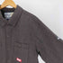 VESP ウール ポリ 裏地メッシュ ヘリンボーン シャツ ジャケット メンズ JPN:XL