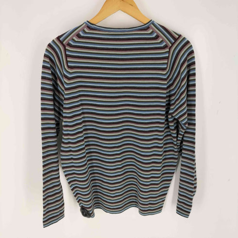 ジョンスメドレー JOHN SMEDLEY マルチボーダーニット メンズ JPN:S