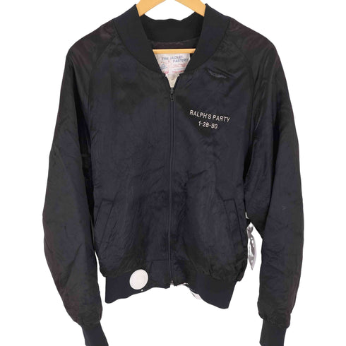 THE JACKET FACTORY USA製 サテンブルゾン メンズ JPN:M
