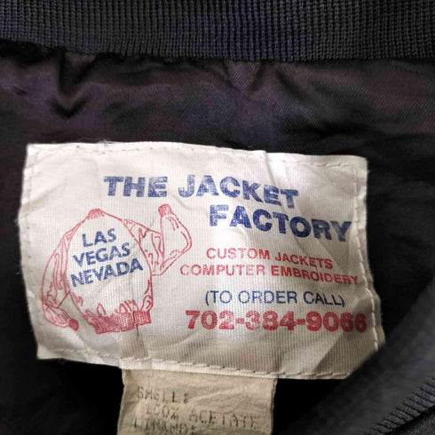 THE JACKET FACTORY USA製 サテンブルゾン メンズ JPN:M